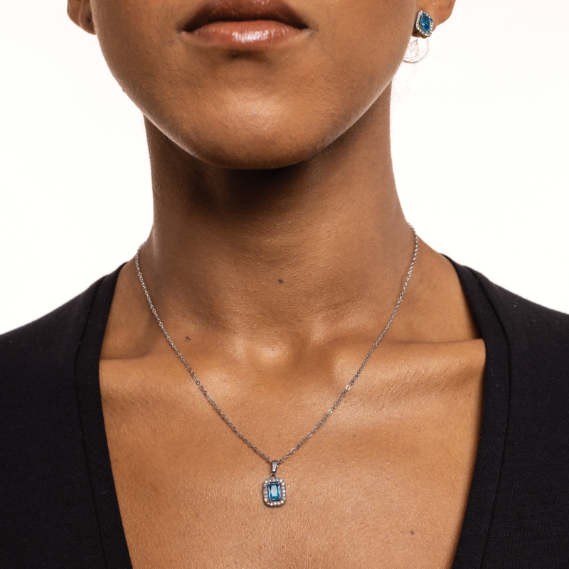 Collana Kate Rettangolare Royale - Brand Gioielli