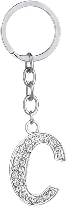 Portachiavi Lettera Strass - Les Folies