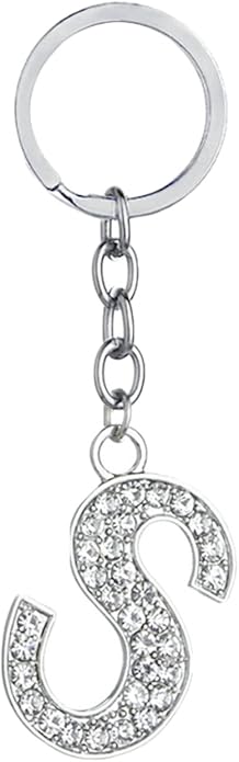 Portachiavi Lettera Strass - Les Folies