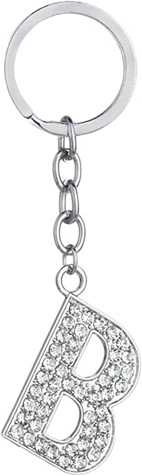 Portachiavi Lettera Strass - Les Folies