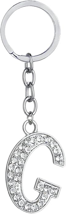 Portachiavi Lettera Strass - Les Folies
