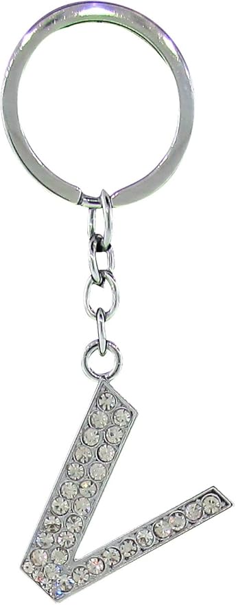 Portachiavi Lettera Strass - Les Folies