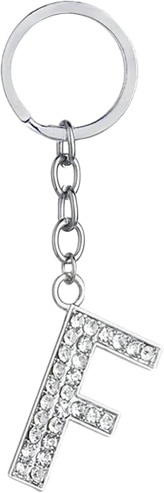 Portachiavi Lettera Strass - Les Folies