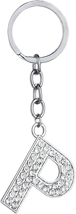 Portachiavi Lettera Strass - Les Folies