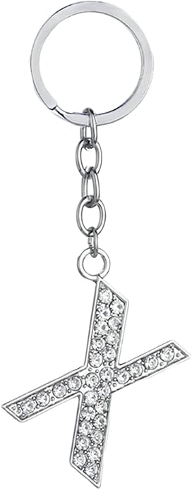 Portachiavi Lettera Strass - Les Folies