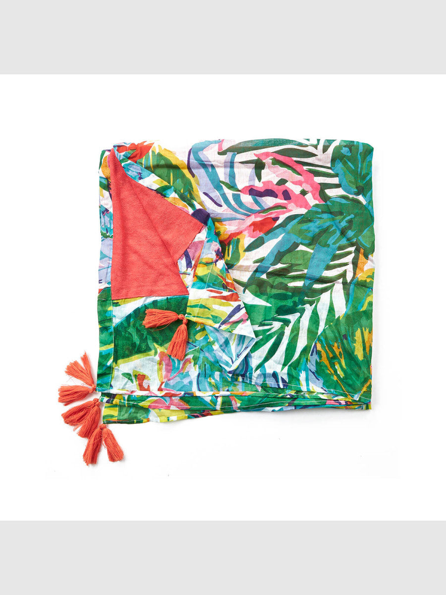 Telo mare Tropical - Verde fashion