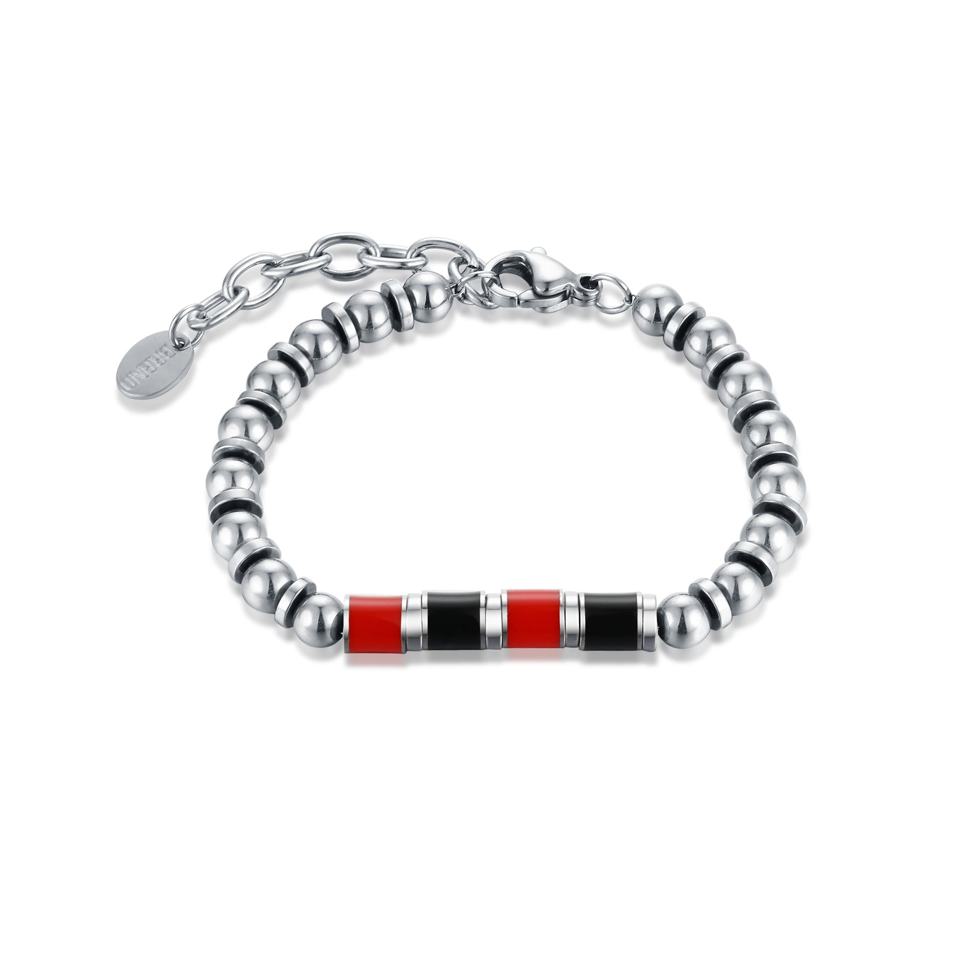 Bracciale rosso nero misura bambino