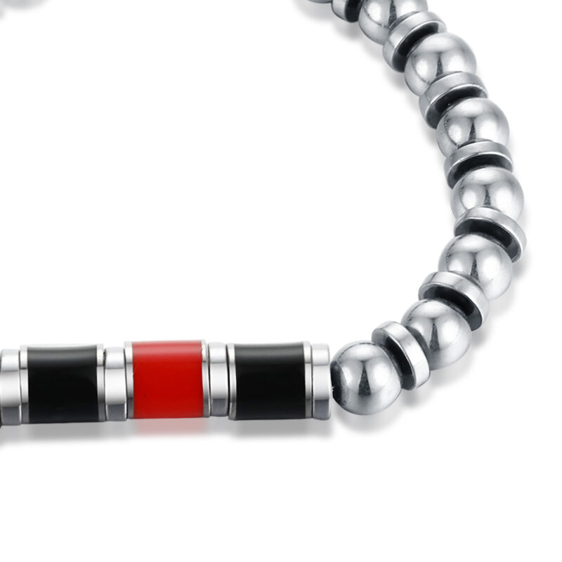 Bracciale Rosso Nero Misura Bambino - Brand Gioielli