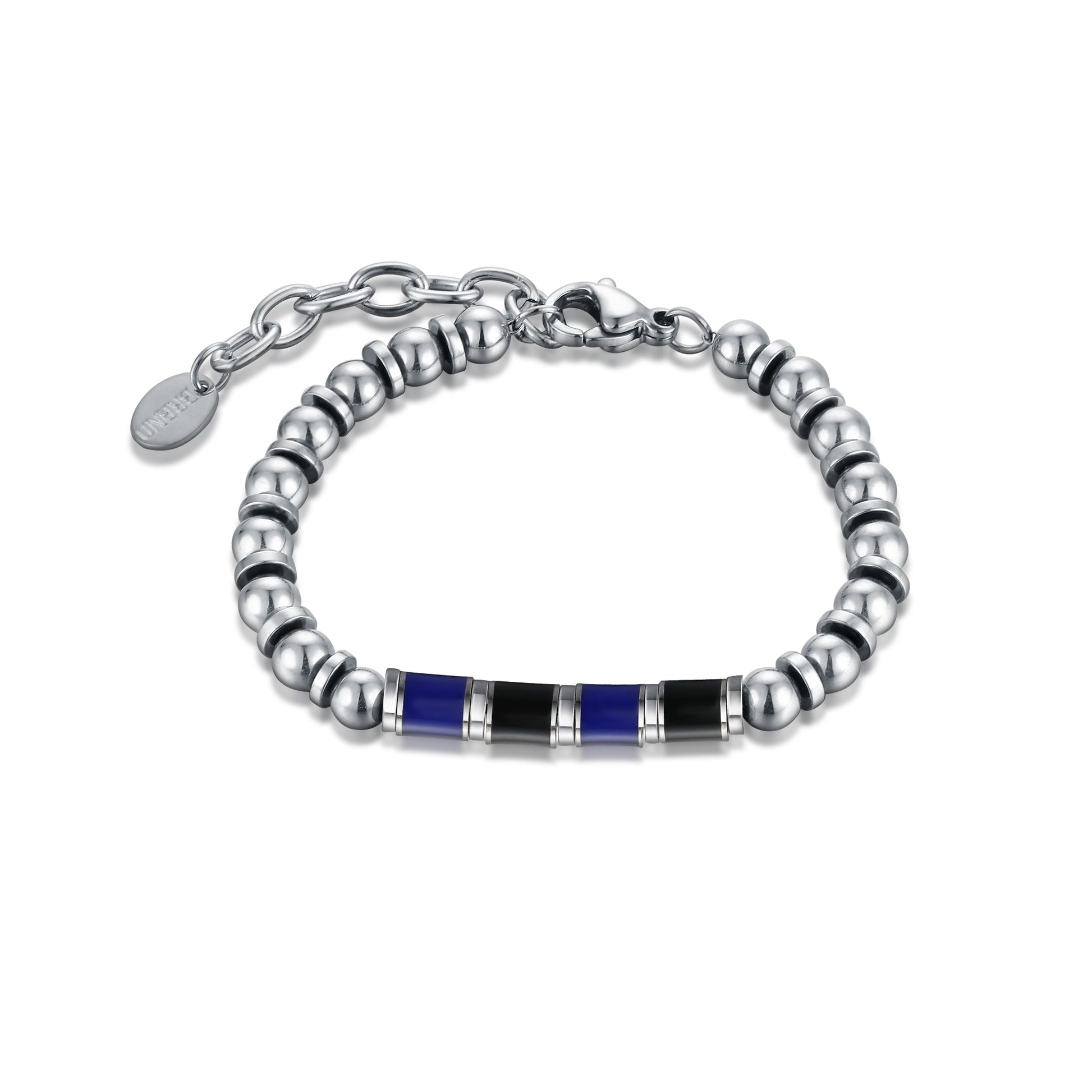 Bracciale nero Azzurro misura bambino