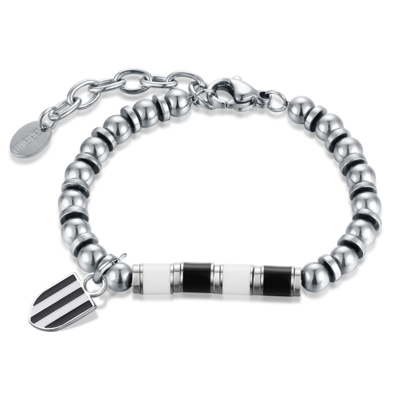 Bracciale Bianco Nero Misura Bambino - Brand Gioielli
