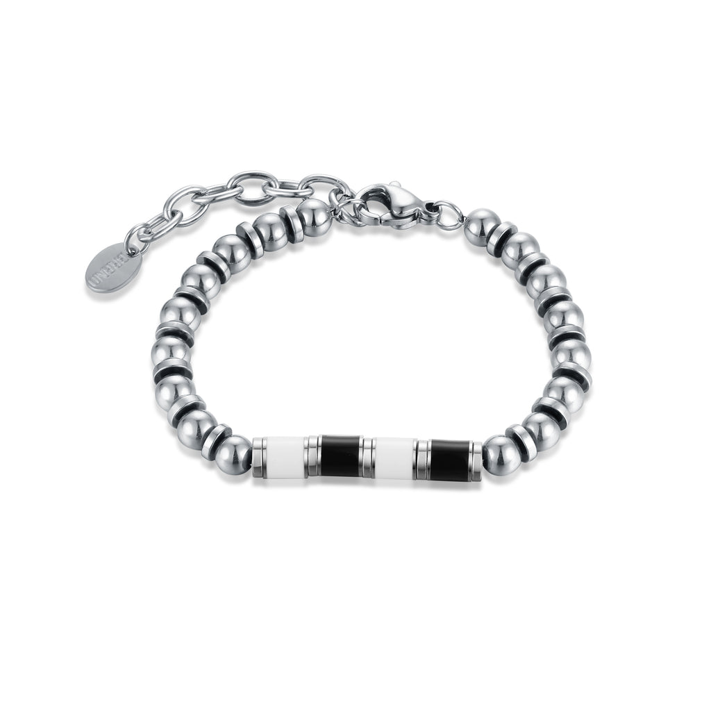 Bracciale Bianco nero misura bambino