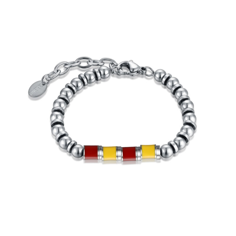Bracciale Giallo Rosso Misura Bambino - Brand Gioielli