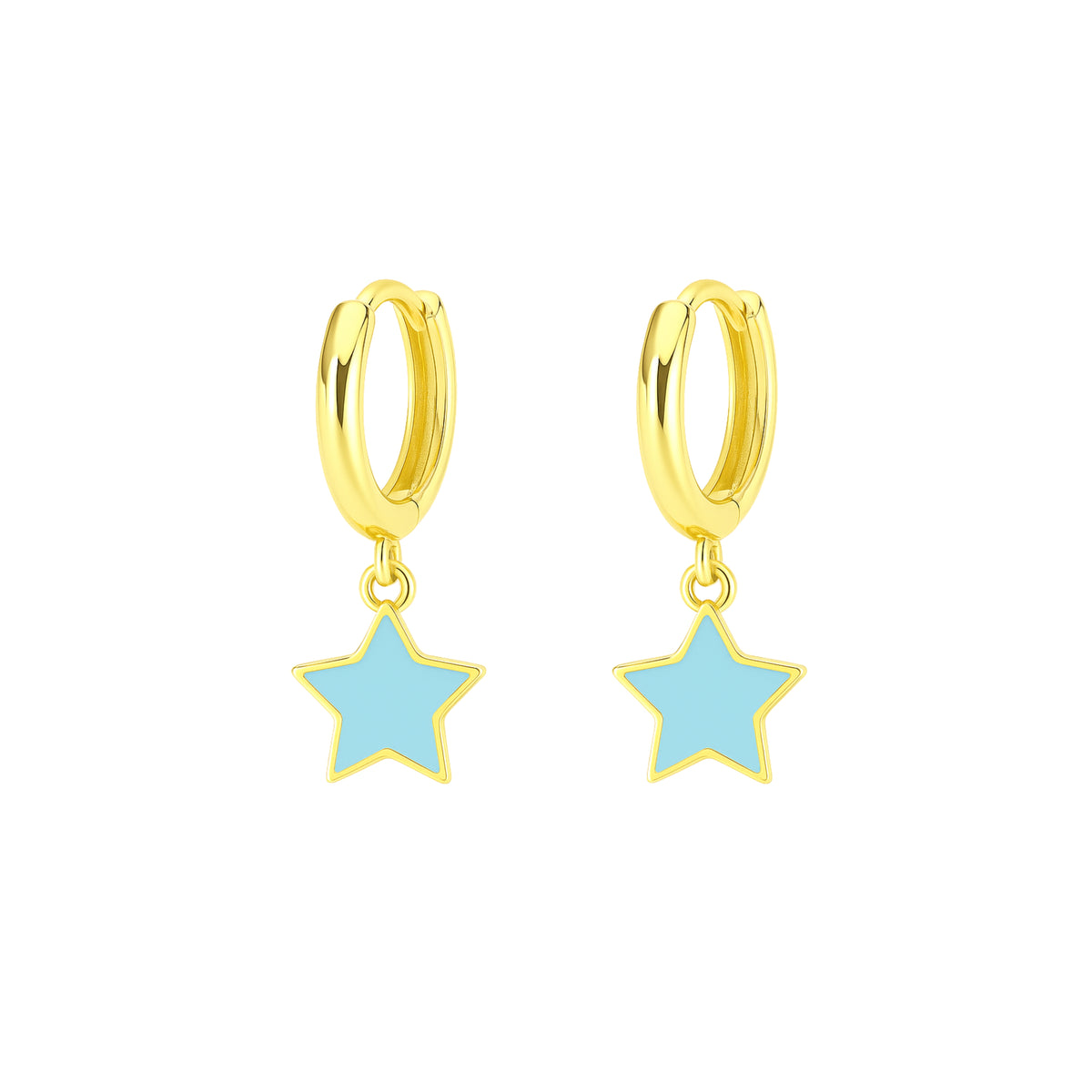 Coppia di Orecchini Stella in Argento 925 - Les Folies