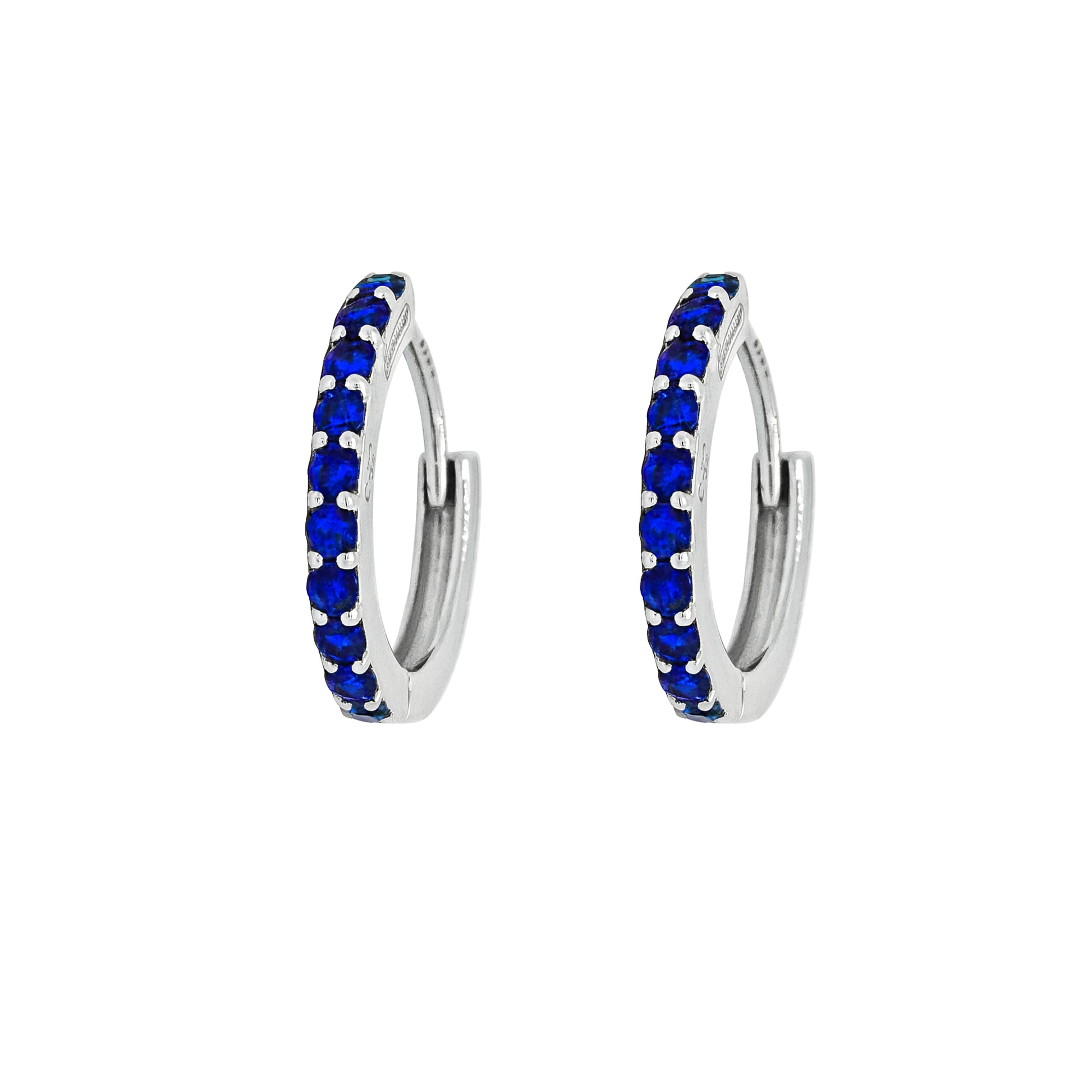 Coppia Di Orecchini_Argento 925 "BLU"
