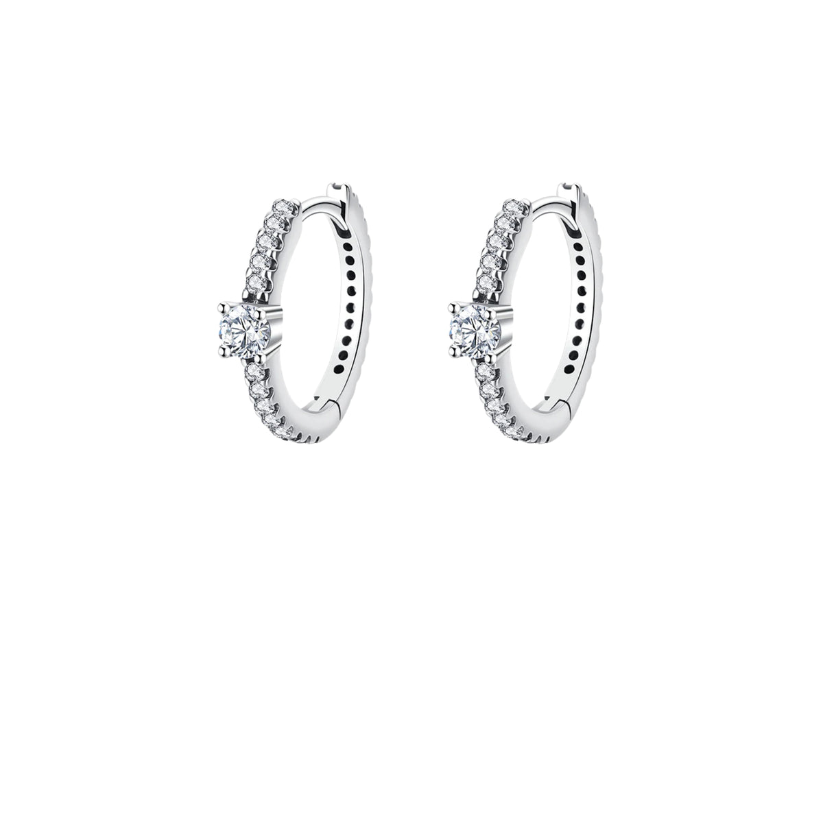 Coppia di Orecchini Punto Luce in Argento 925 - Les Folies