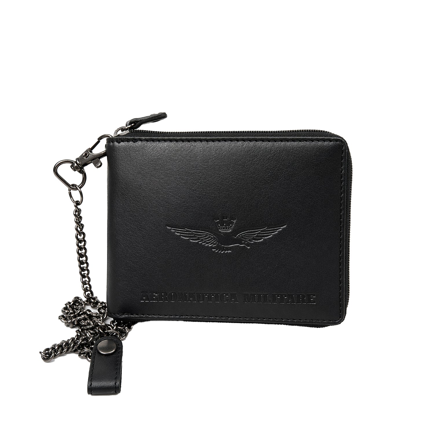 Portafoglio Aeronautica Militare AM243 Eagle in Vera Pelle con catena