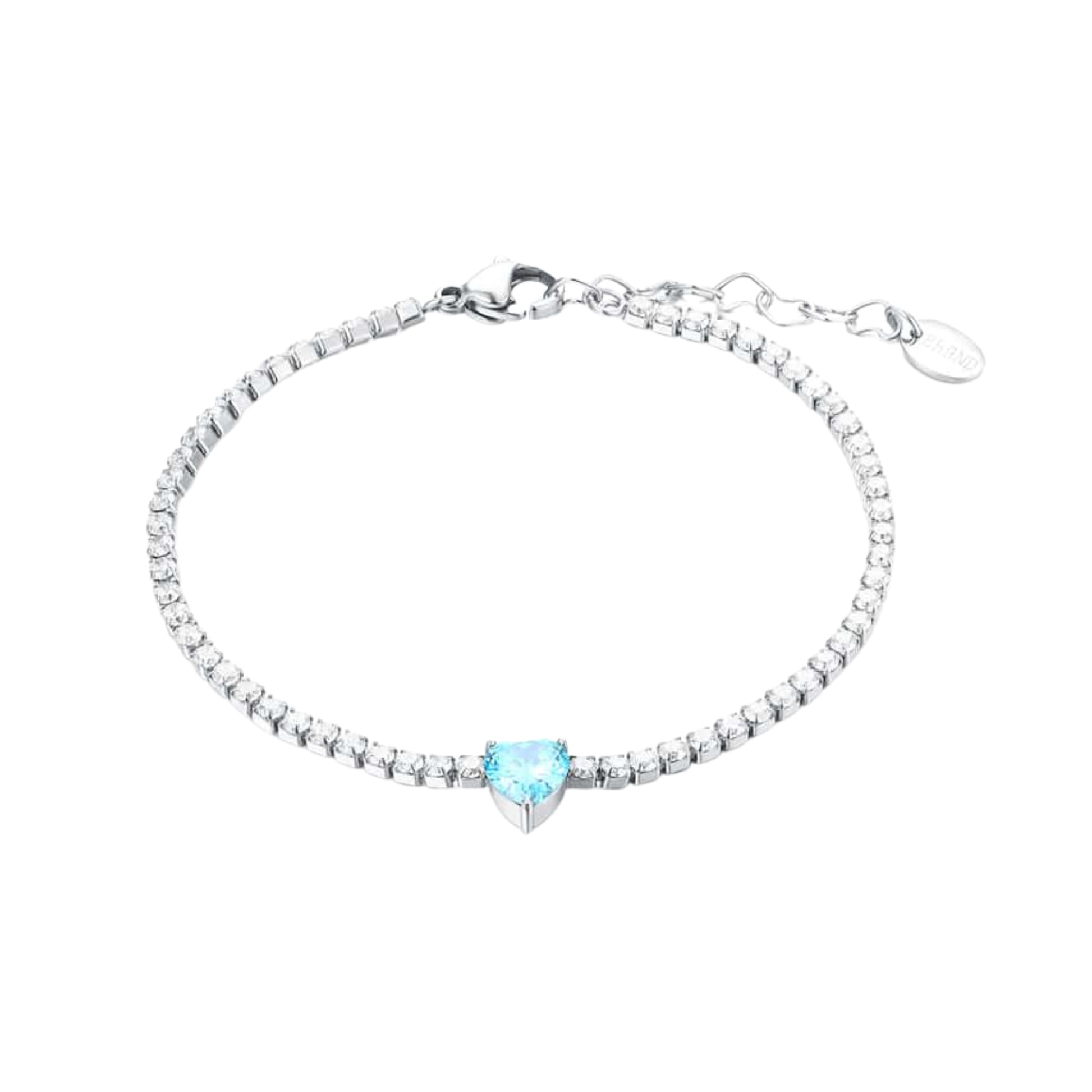 Bracciale Tennis Cuore Attimi - Brand Gioielli