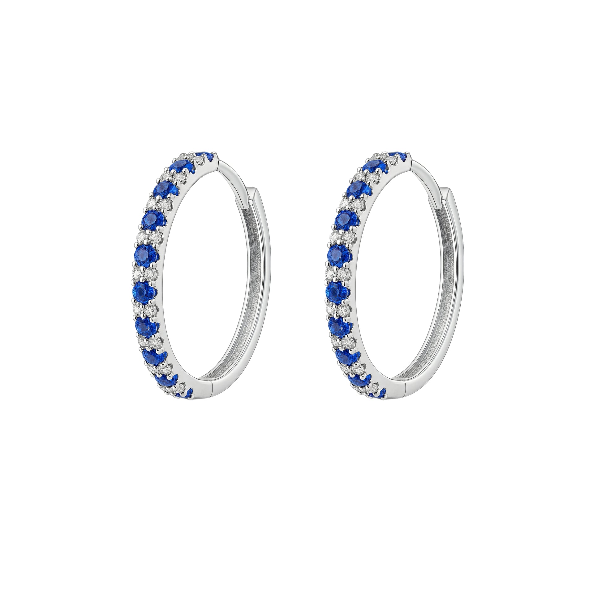 Coppia Di Orecchini_Argento 925 "BLU"
