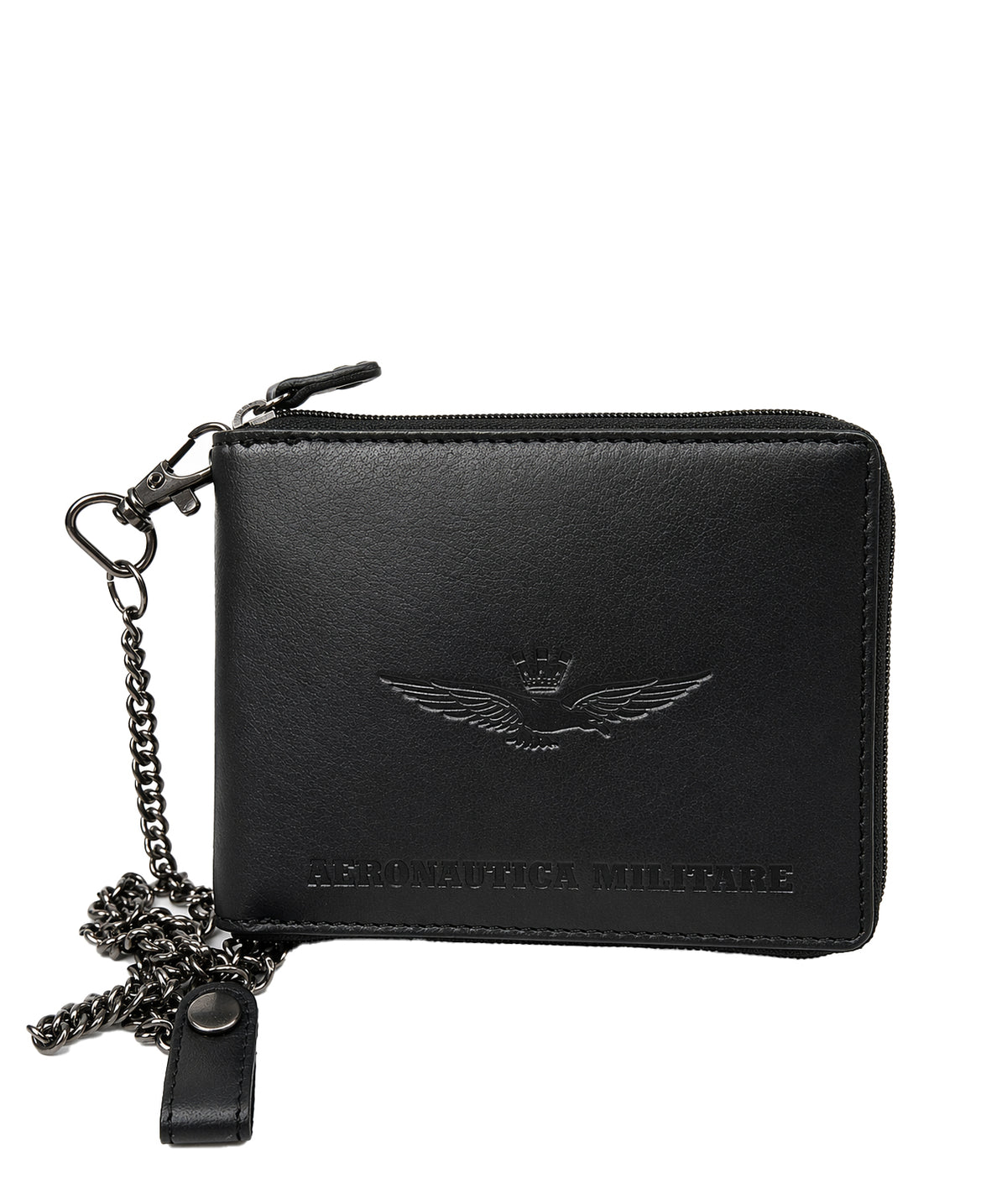 Portafoglio Aeronautica Militare AM243 Eagle in Vera Pelle con catena