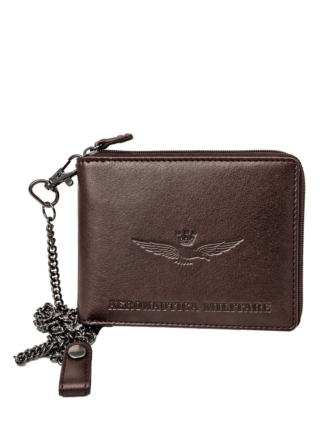 Portafoglio Aeronautica Militare AM243 Eagle in Vera Pelle con catena