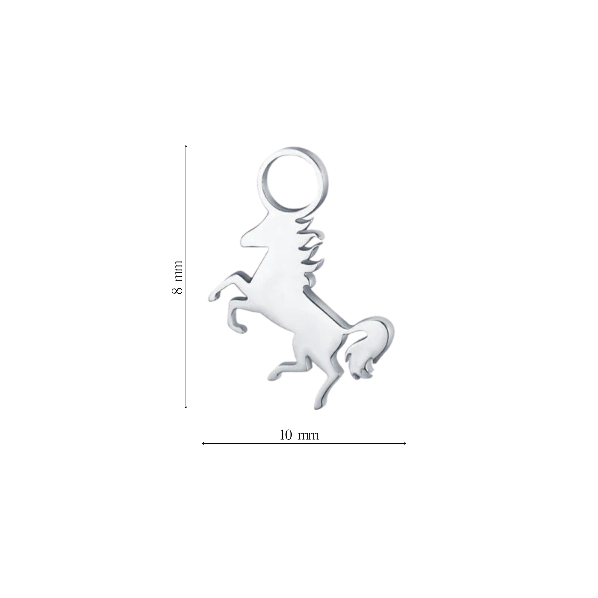 Mini Charm Cavallo - Brand Gioielli