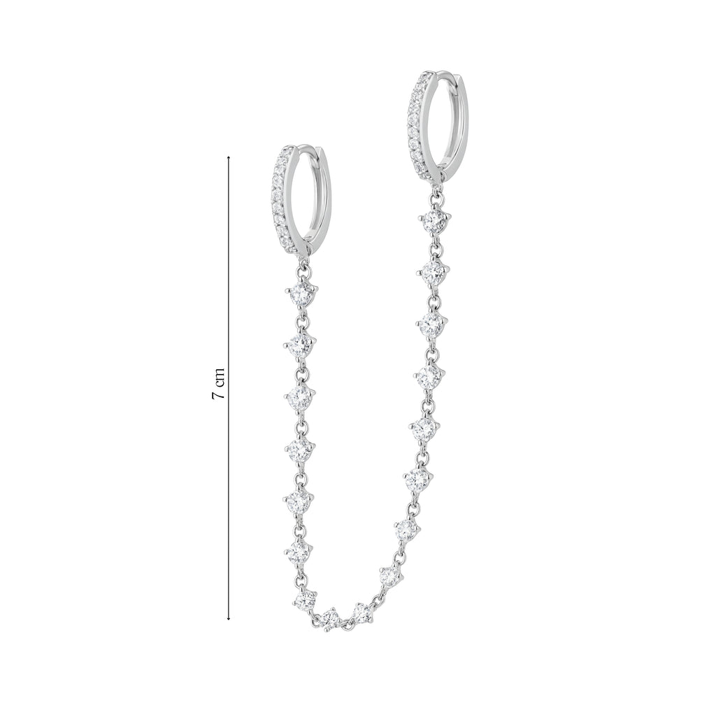 Coppia Di Orecchini_Argento 925 "CATENELLA"