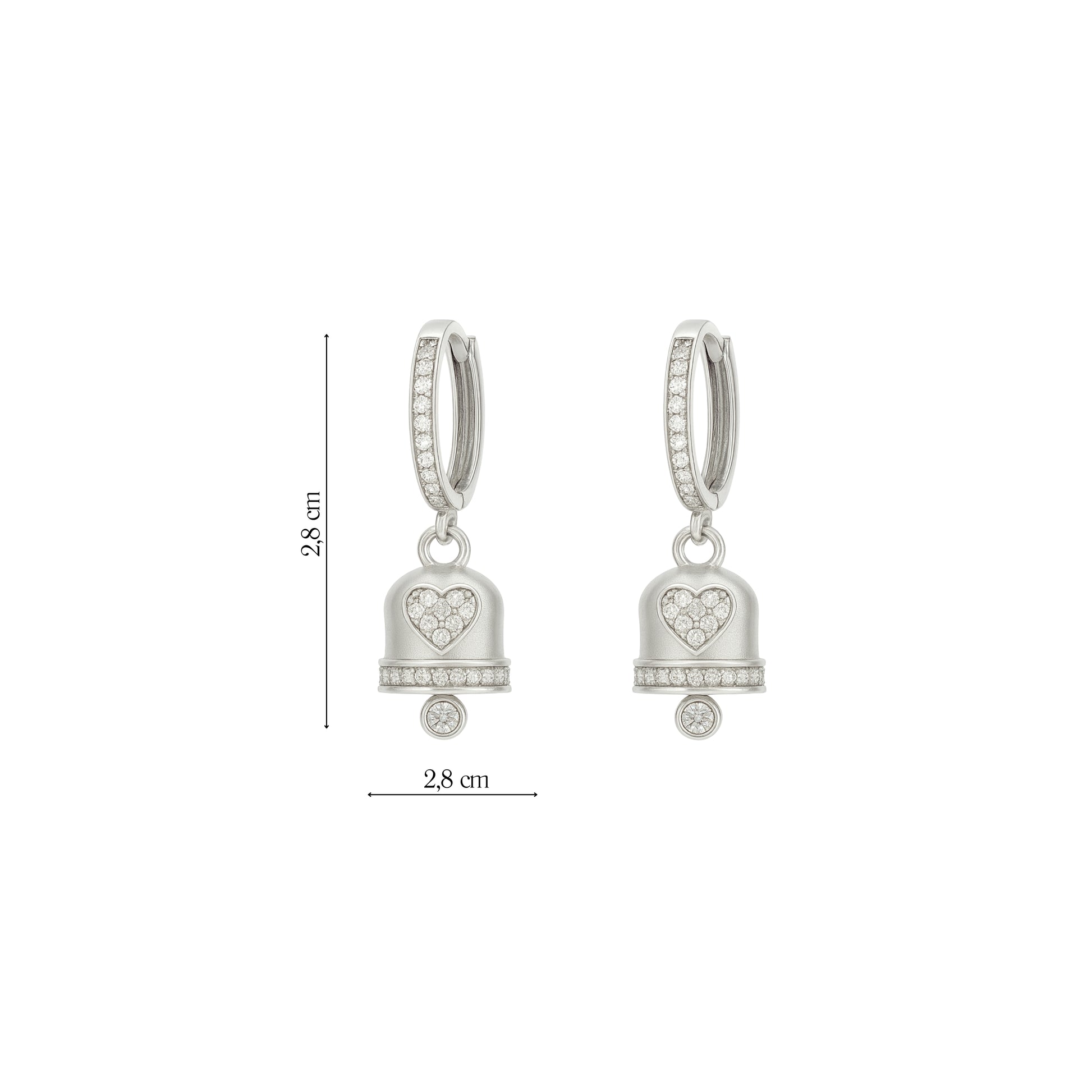 Coppia Di Orecchini_Argento 925 "CAMPANELLA"