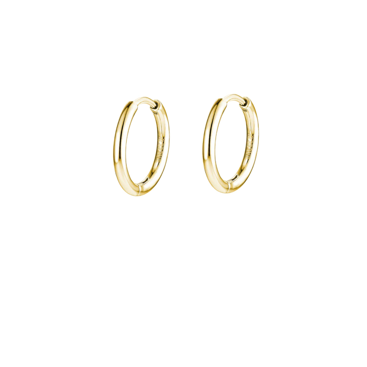 Coppia di Orecchini Cerchio in Acciaio Inox - Les Folies