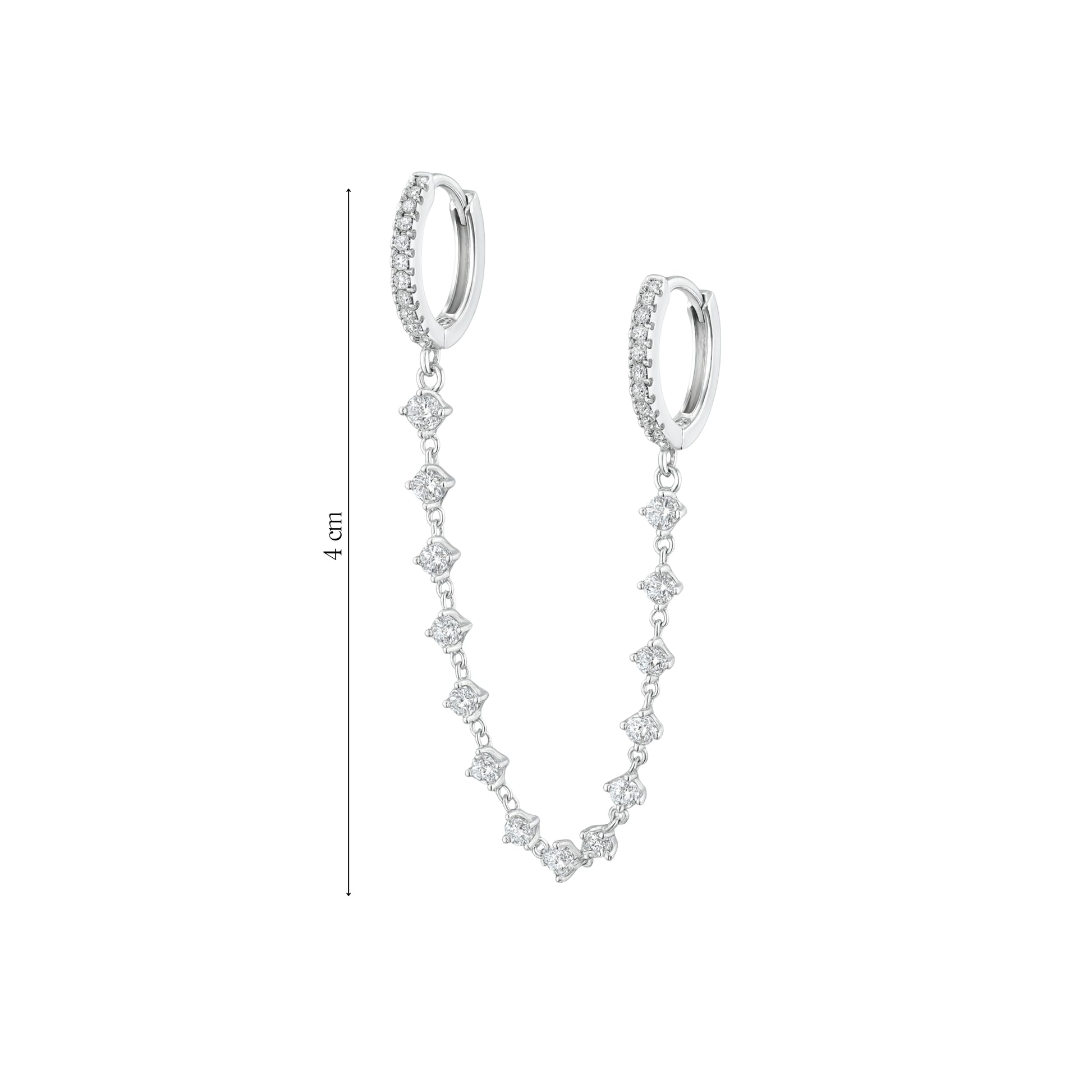 Coppia Di Orecchini_Argento 925 "CATENELLA"