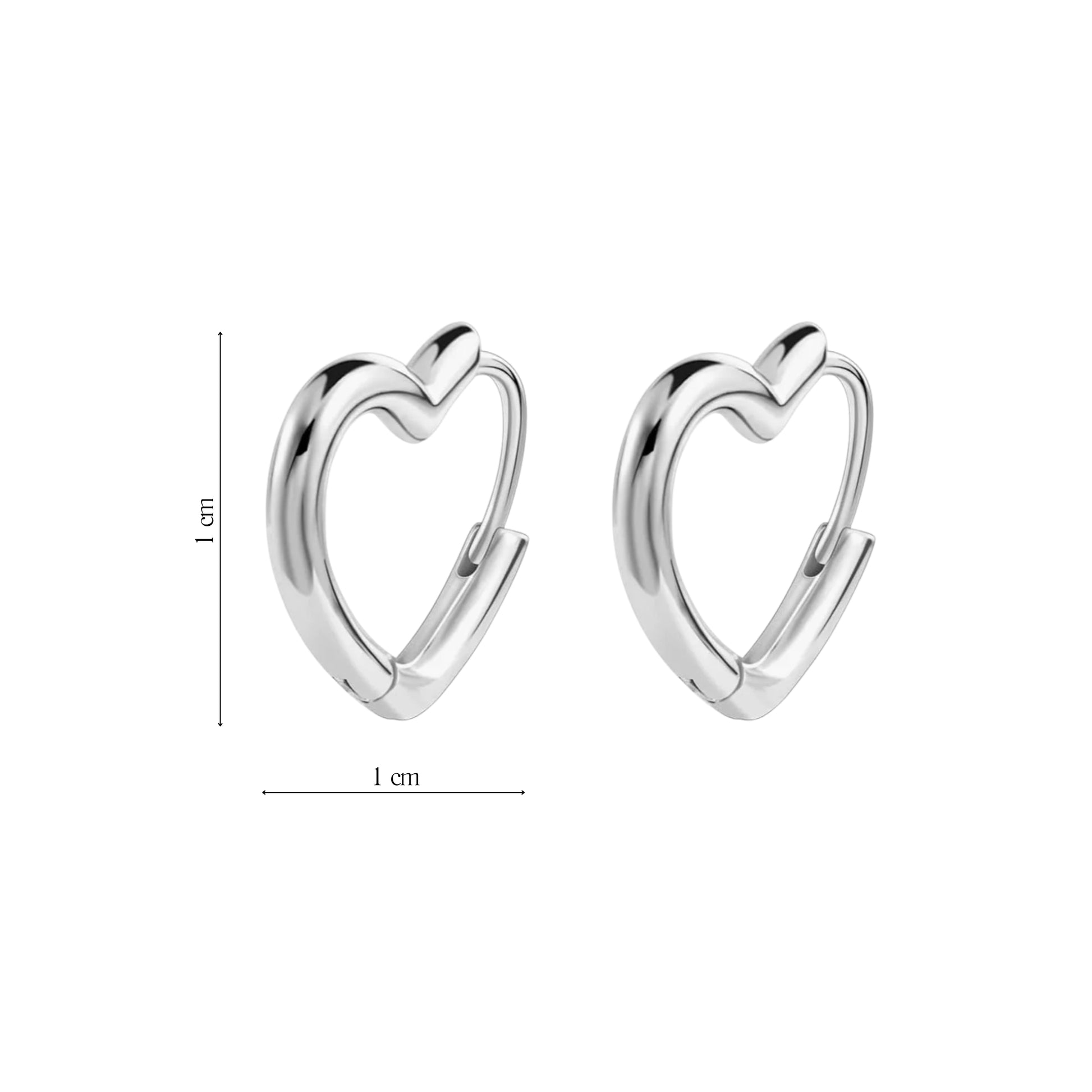 Coppia Di Orecchini_Argento 925 "CUORE"