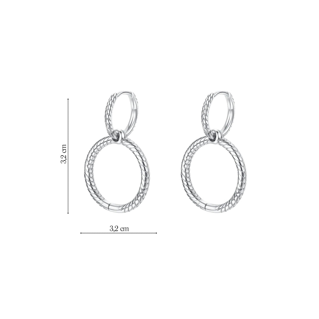 Coppia Di Orecchini_Argento 925 "SNAKE"