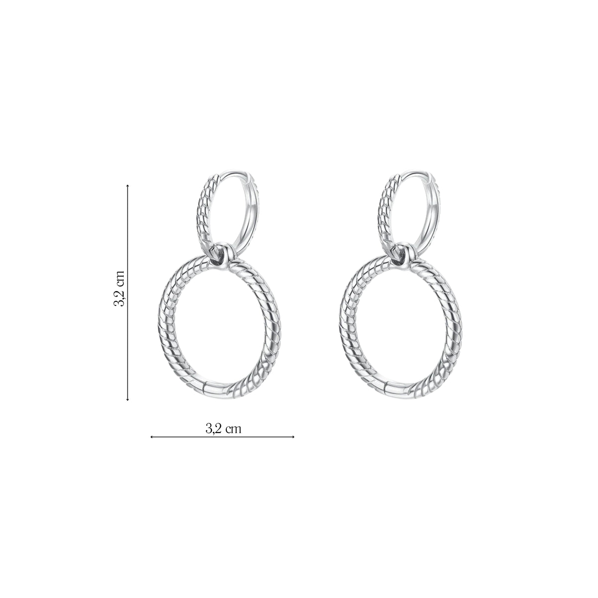 Coppia Di Orecchini_Argento 925 "SNAKE"