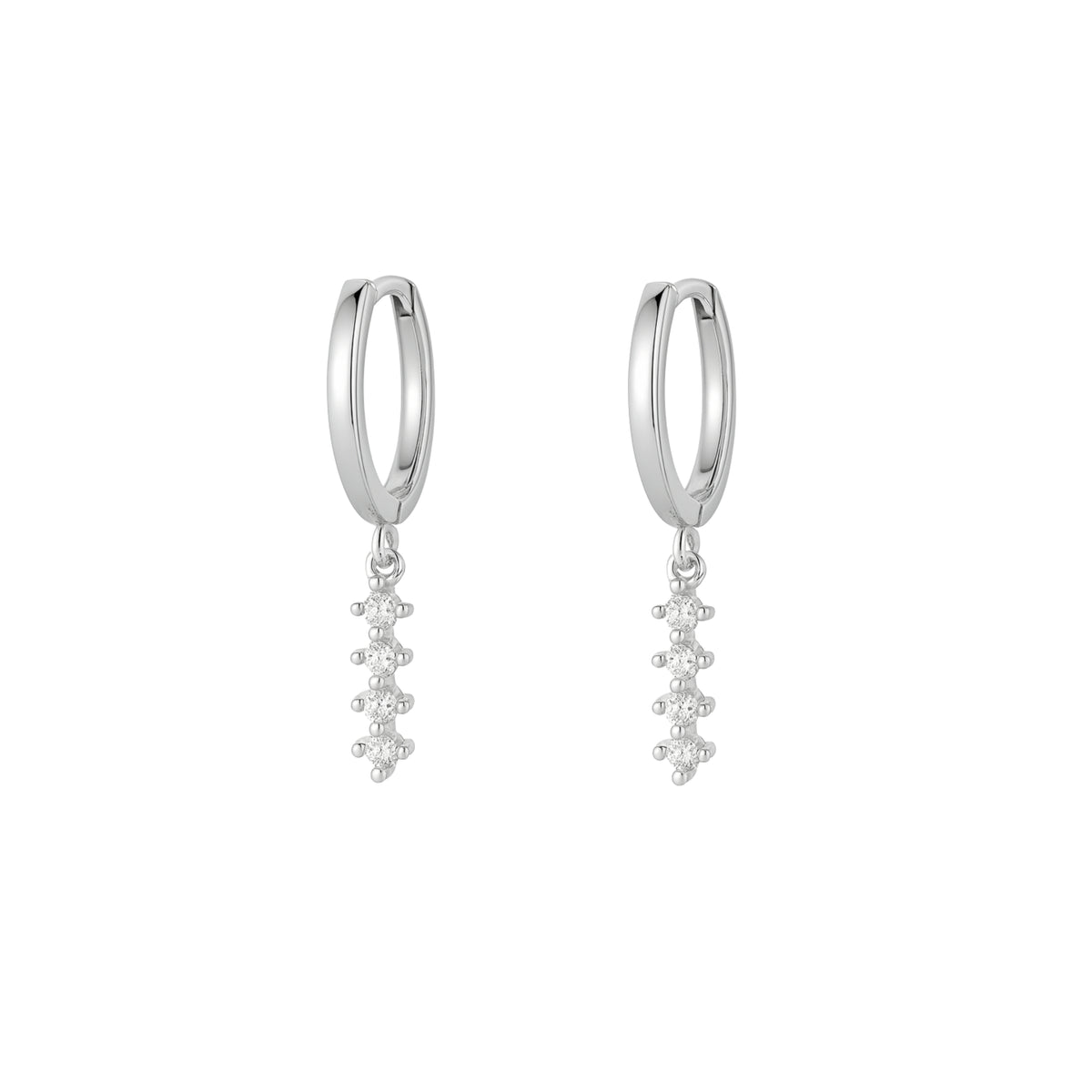 Coppia Di Orecchini_Argento 925 "PENDENTE PIETRE"