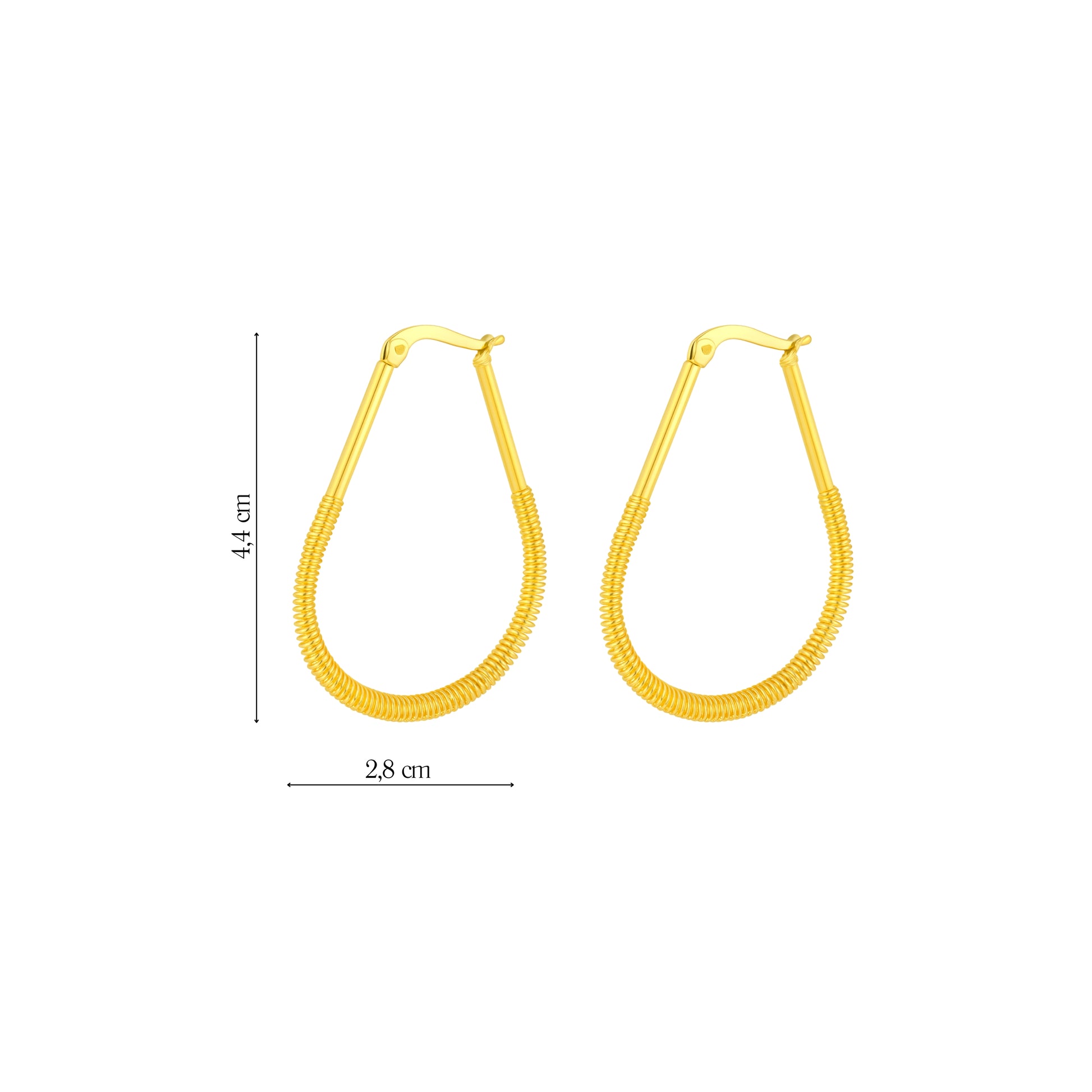 Coppia Di Orecchini_AcciaioInox "OVALE"