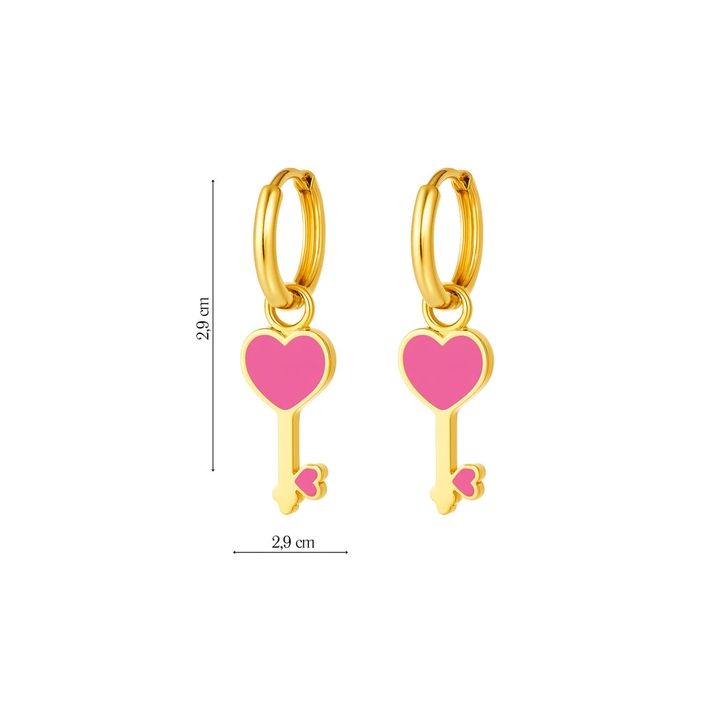 Coppia Di Orecchini_Argento 925 "CHIAVE"
