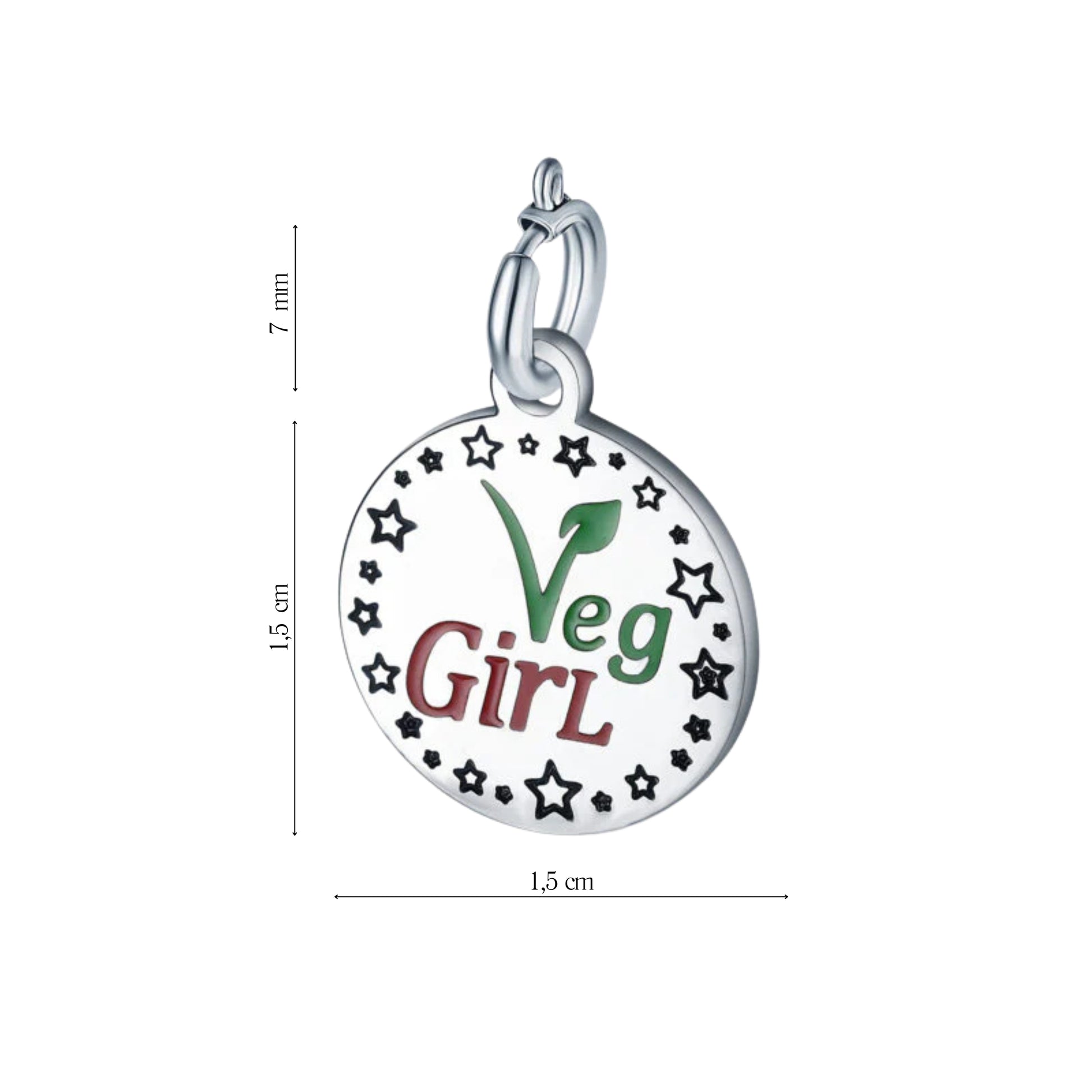 Charm Veg Girl- Brand Gioielli