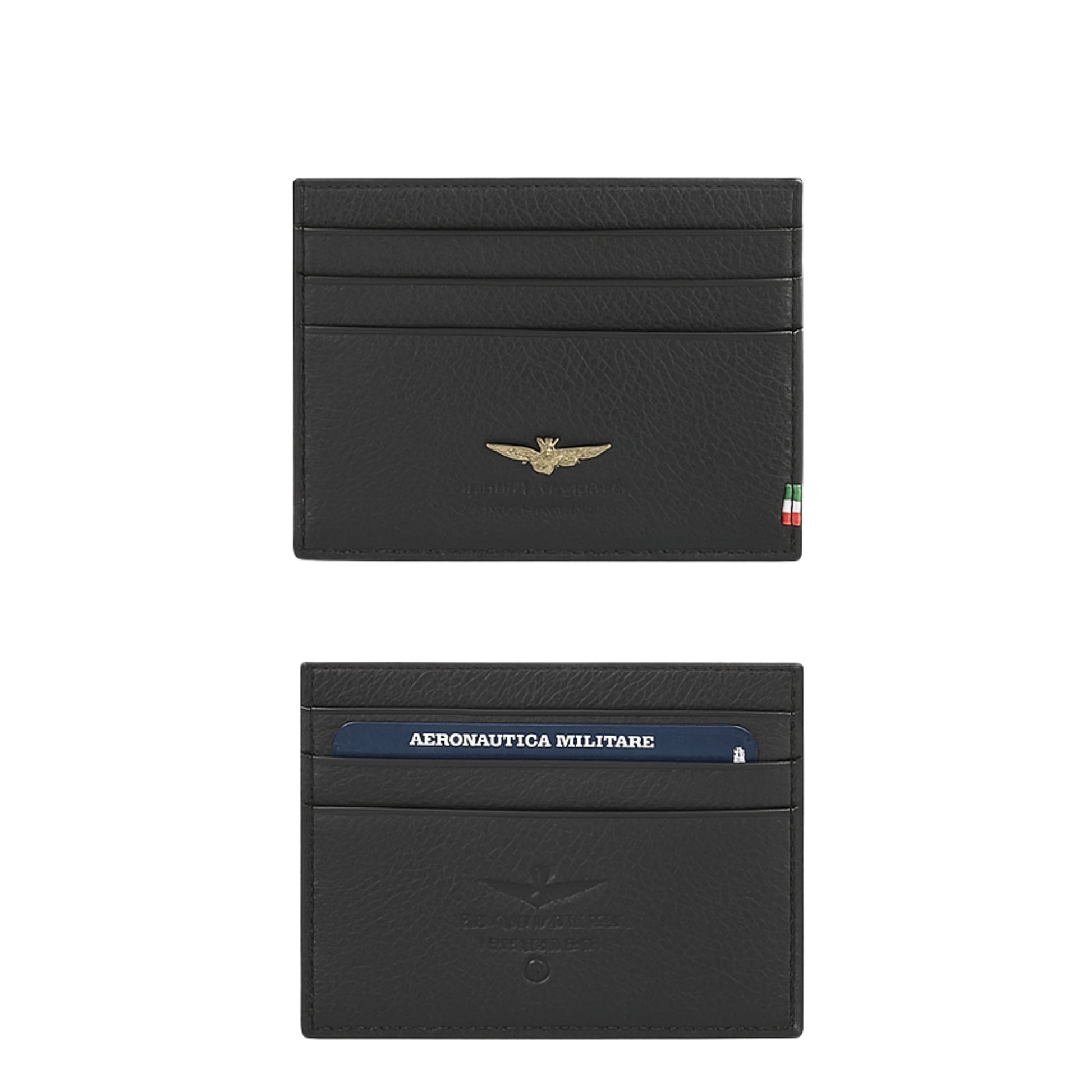 Portacarte in Vera Pelle Flag - Aeronautica Militare
