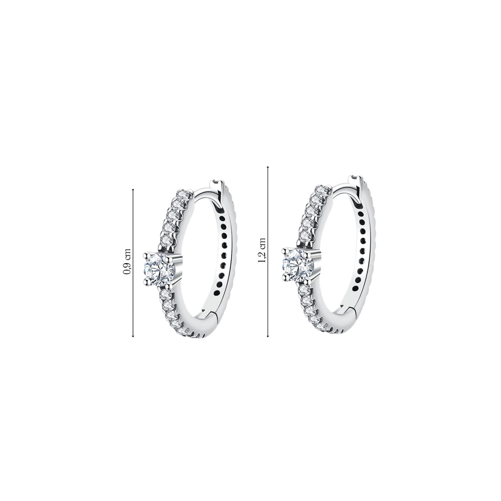 Coppia Di Orecchini_Argento 925 "CRYSTAL"
