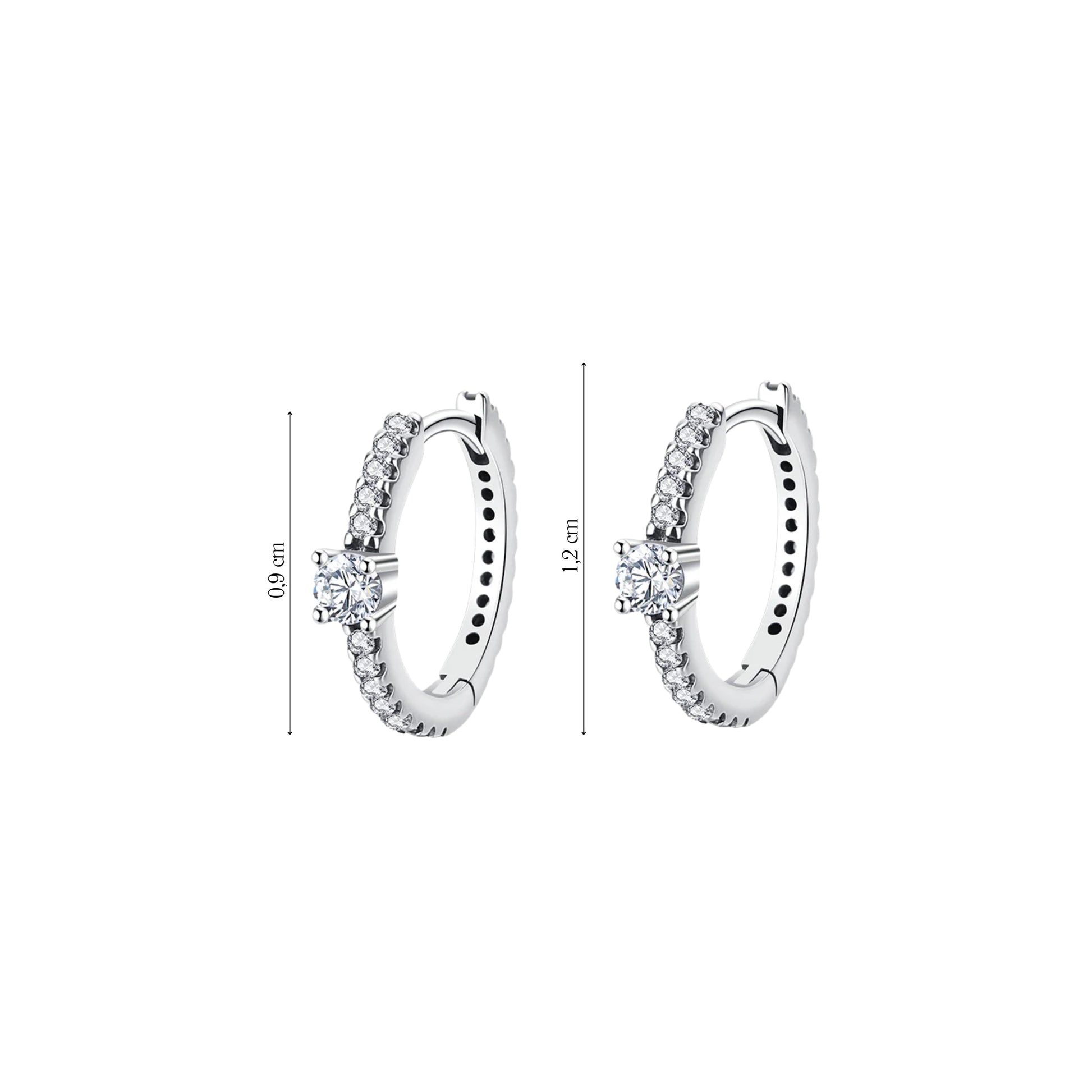 Coppia Di Orecchini_Argento 925 "CRYSTAL"
