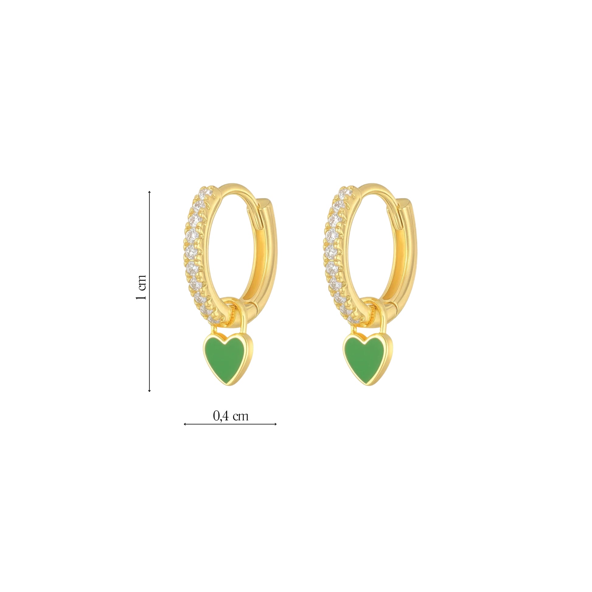 Coppia Di Orecchini_Argento 925 "CUORE"