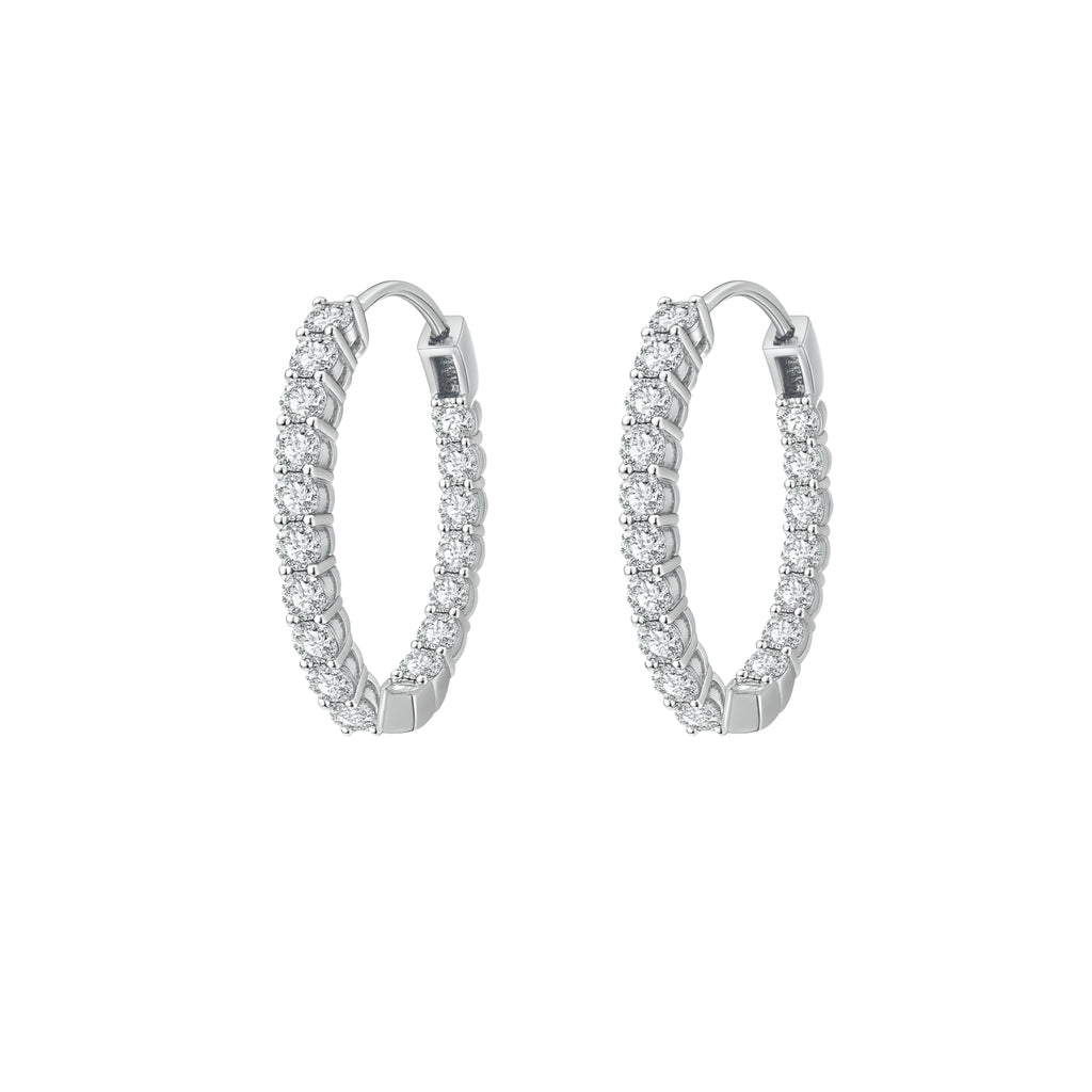 Coppia Di Orecchini_Argento 925 "CRYSTAL"