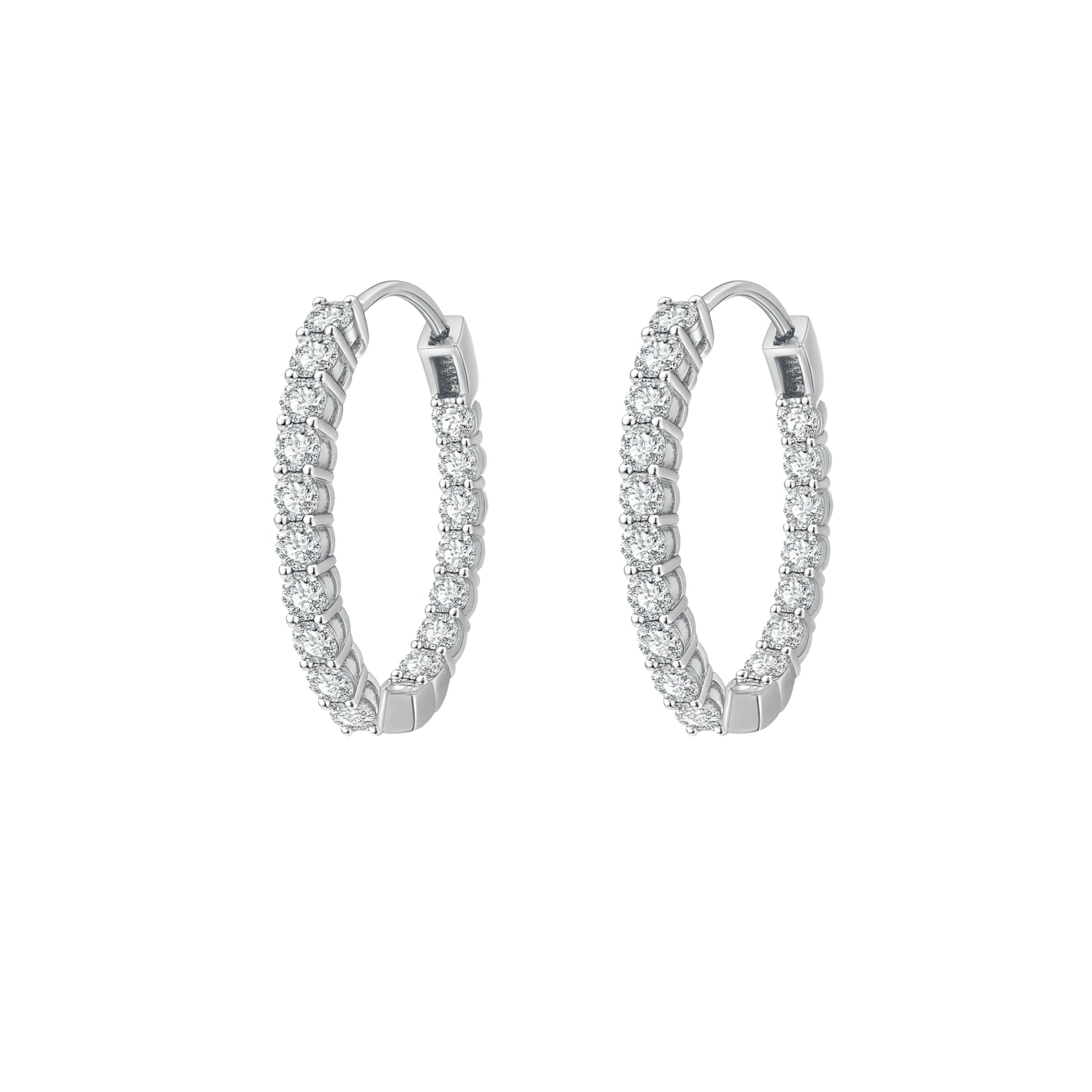 Coppia Di Orecchini_Argento 925 "CRYSTAL"