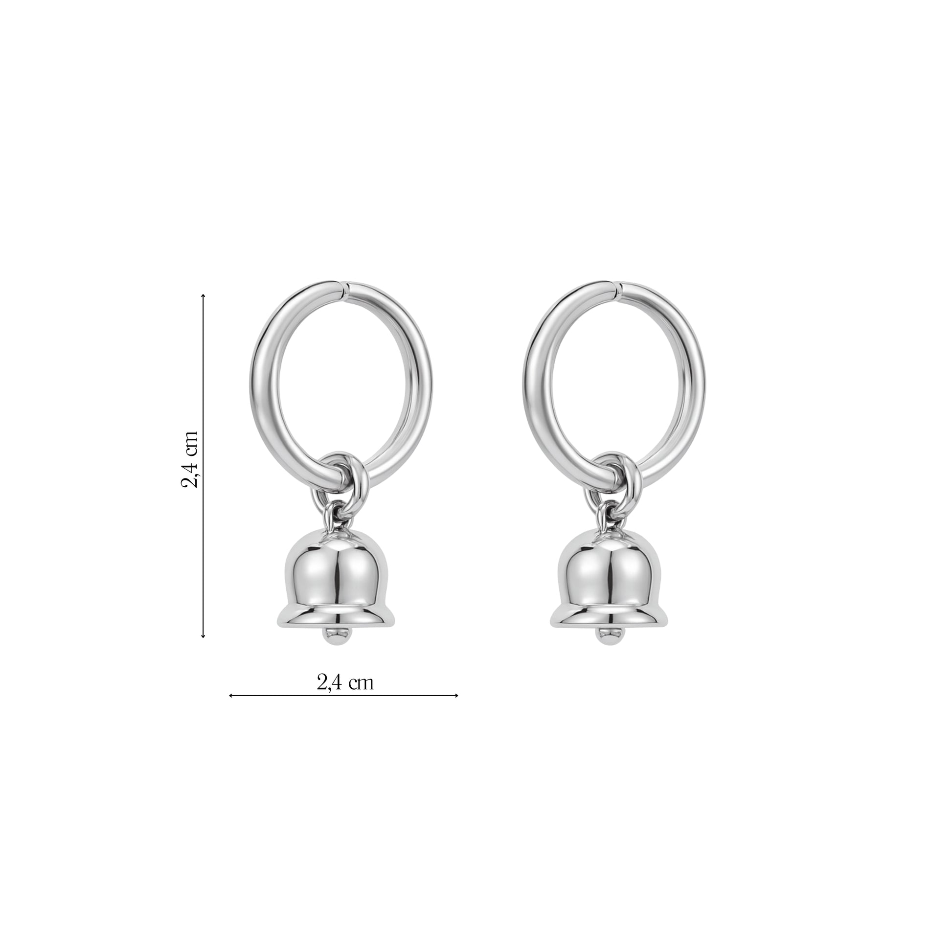 Coppia Di Orecchini_Argento 925 "CAMPANELLA MINI"