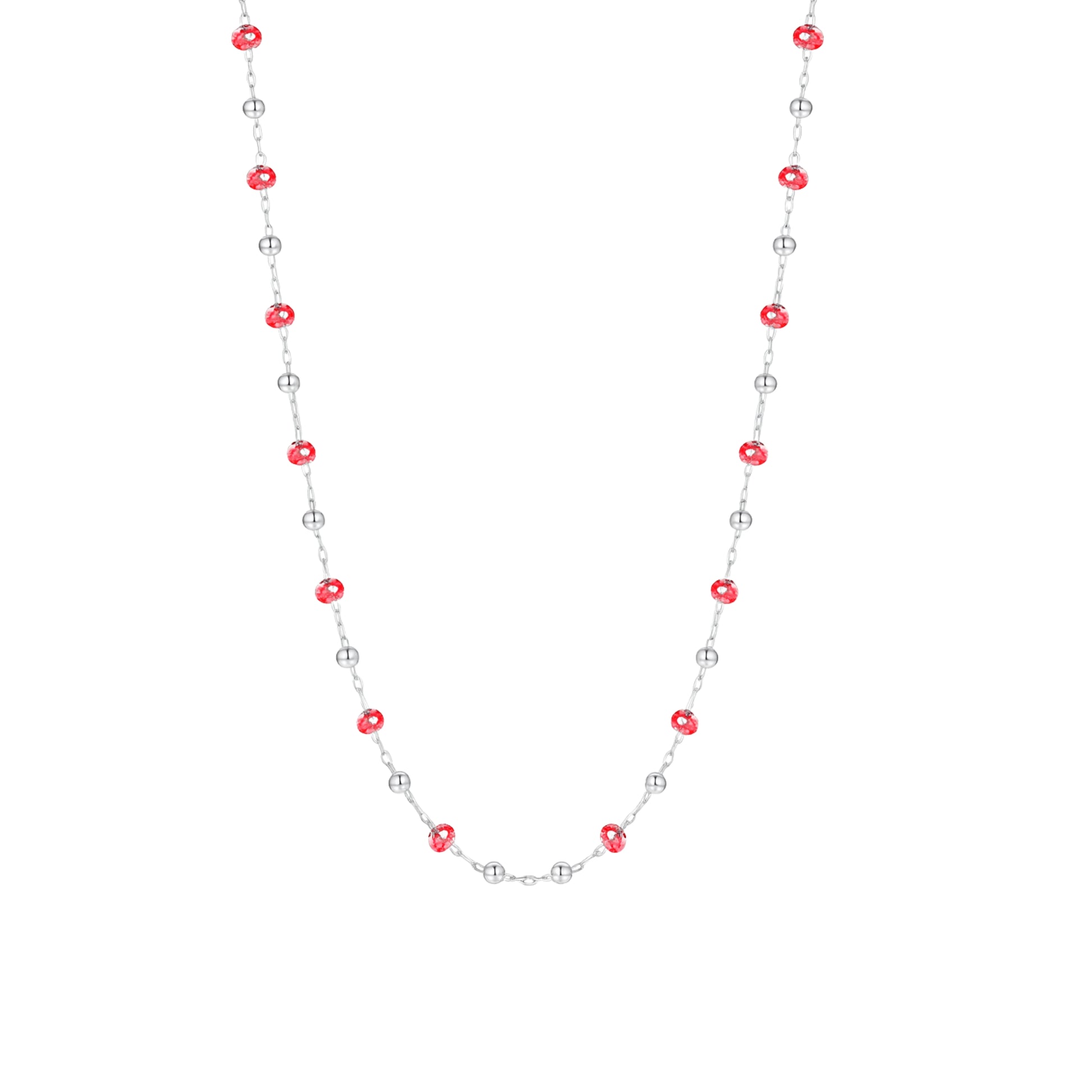 Collana Cristalli in Acciaio Inox - Brand Gioielli