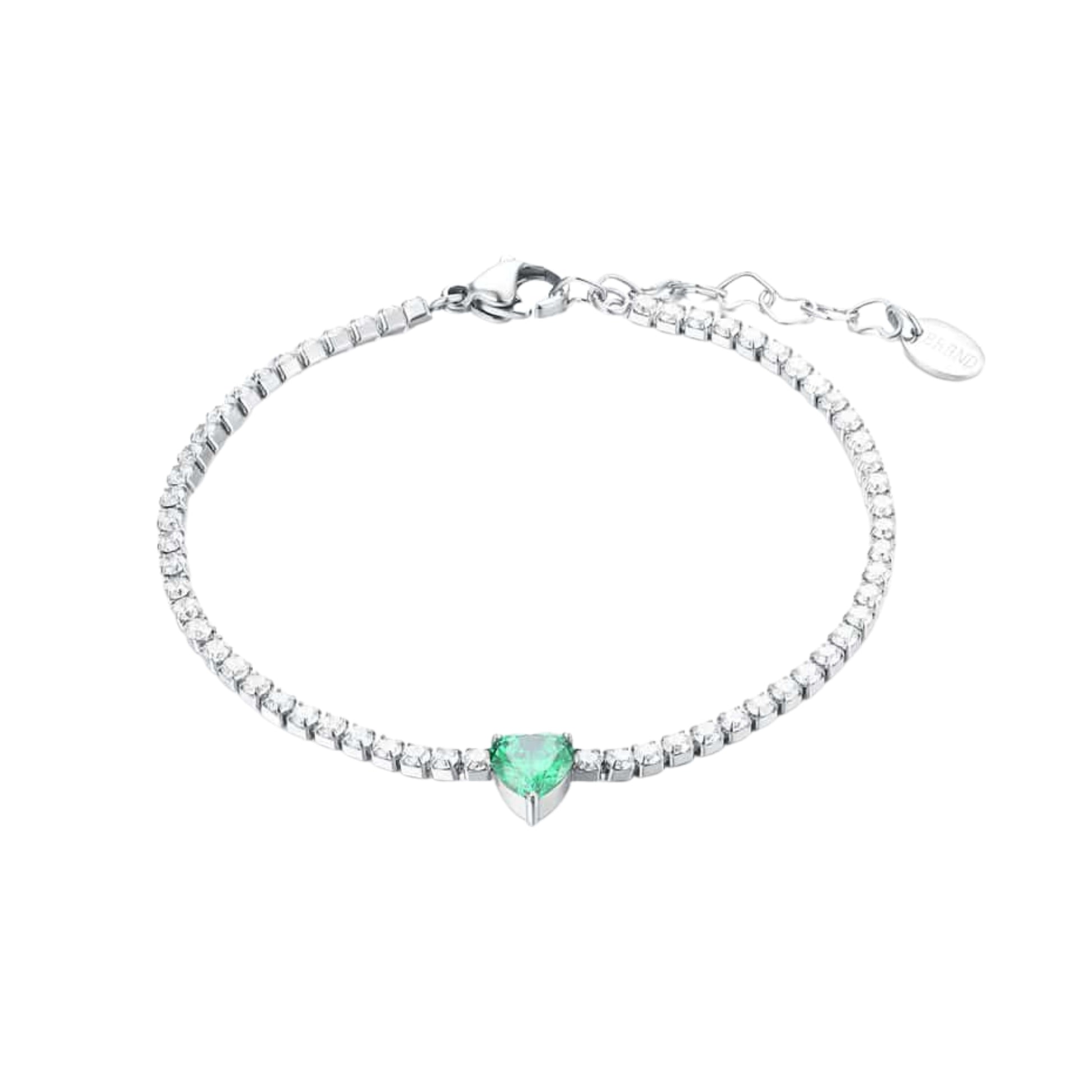 Bracciale Tennis Cuore Attimi - Brand Gioielli