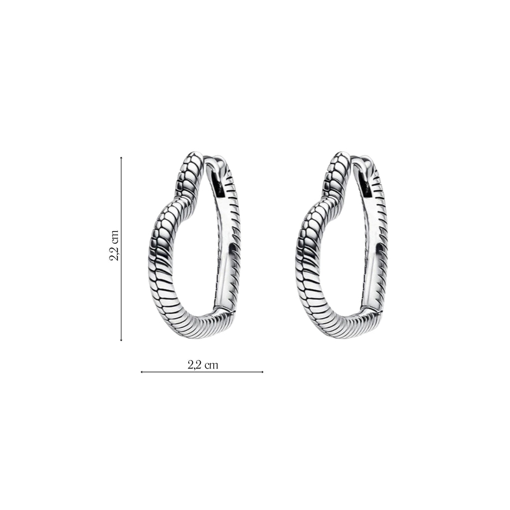Coppia Di Orecchini_Argento 925 "SNAKE"