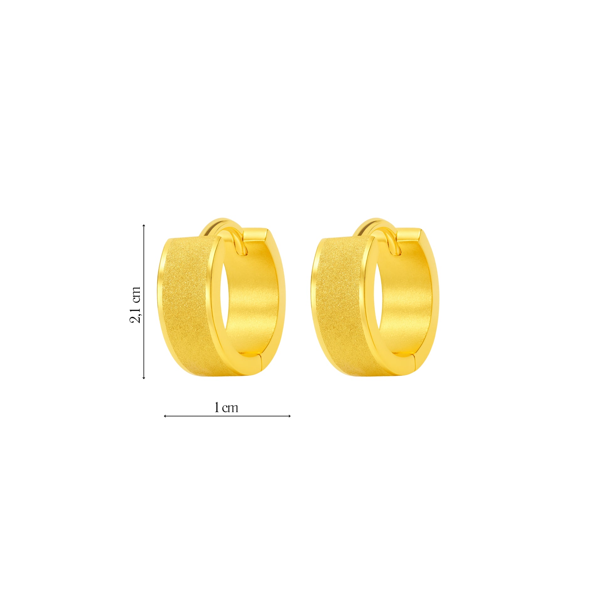 Coppia Di Orecchini_AcciaioInox "CERCHIO"