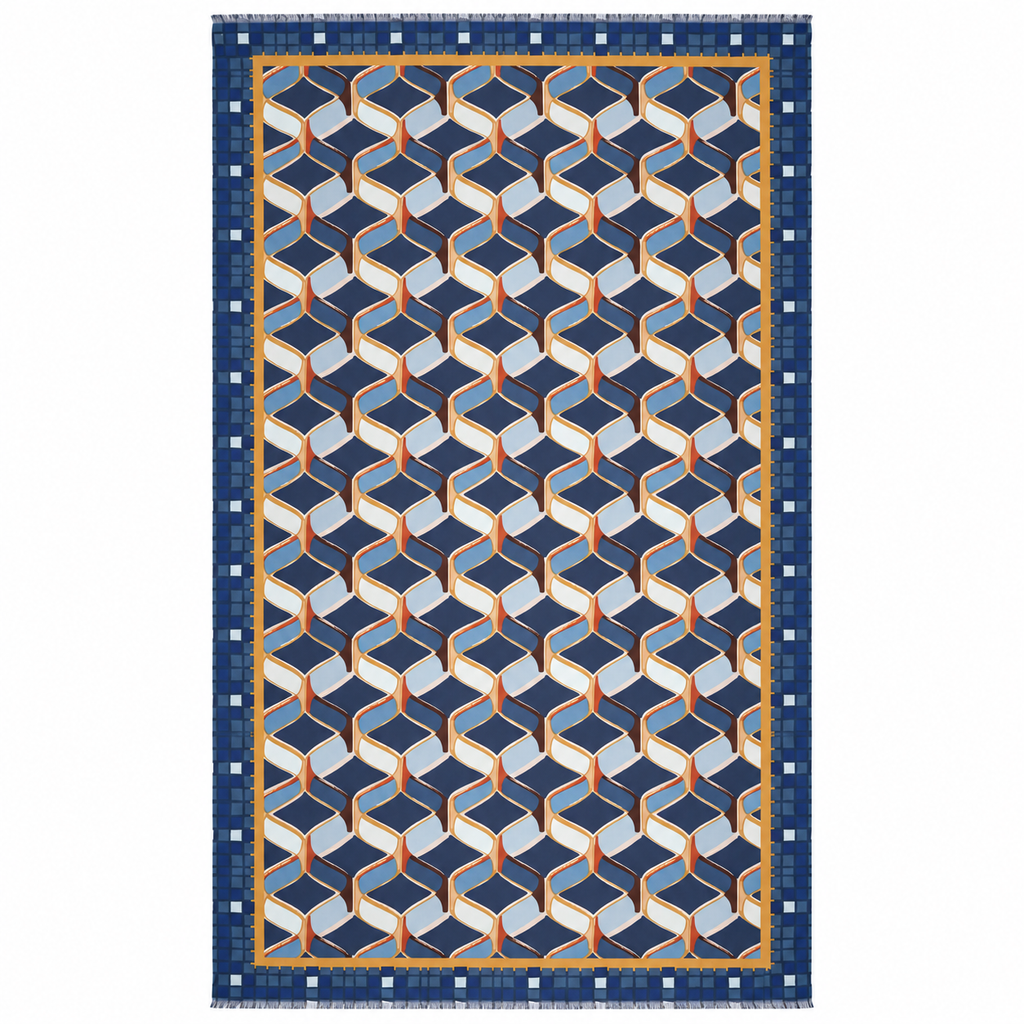 Sciarpa Optical Cube in Viscosa e Cotone 90 × 180 cm You B'jou by Barbieri