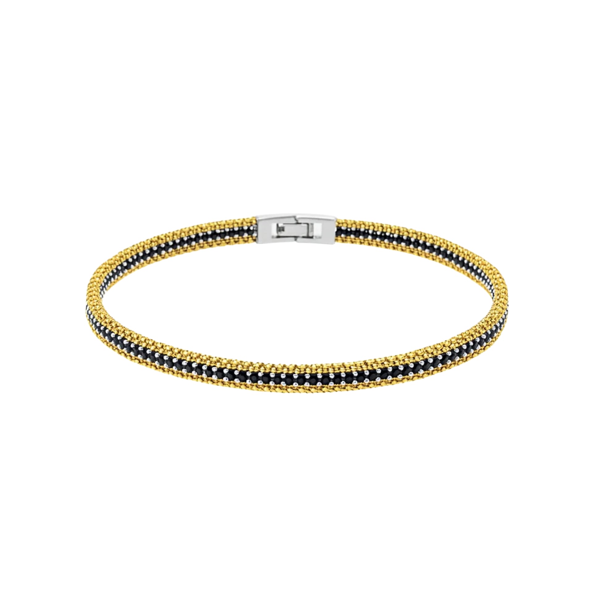 Bracciale tennis Uomo 2mm con maglia - Les folies