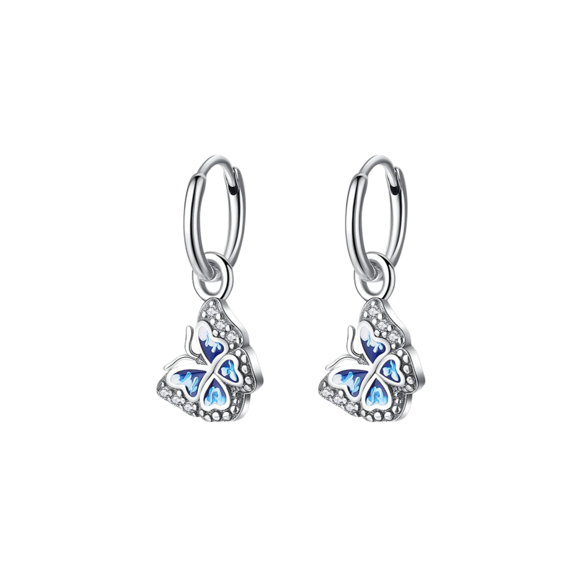 Coppia Di Orecchini_Argento 925 "FARFALLA"